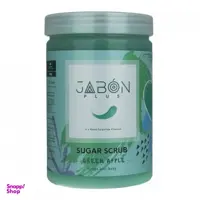 اسکراب شکر ژبن پلاس (Jabon Plus) رایحه سیب سبز وزن 900 گرم