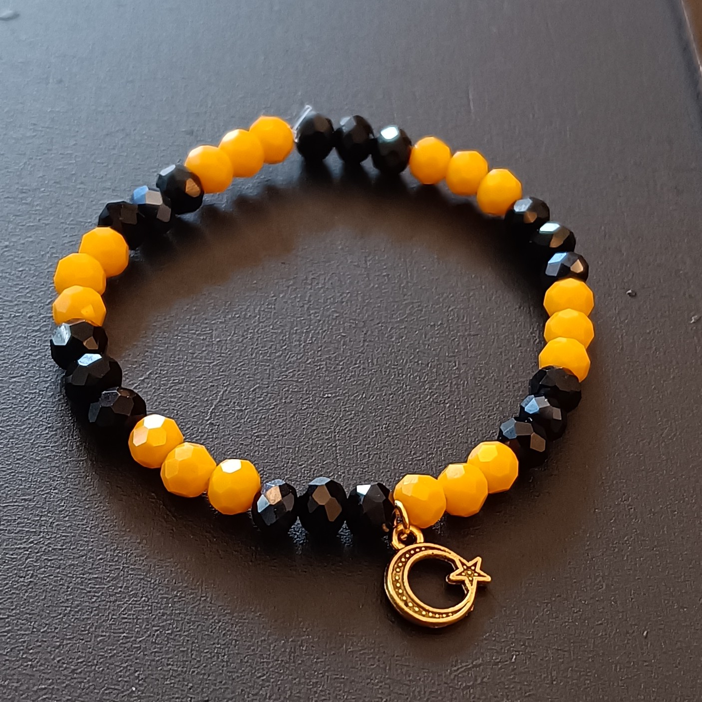 دستبند زنانه دخترانه مهره ای