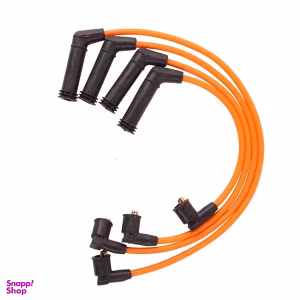 وایر شمع ریسینگ تقویتی خودرو کد 1858 مناسب برای تیبا مجموعه 4 عددی