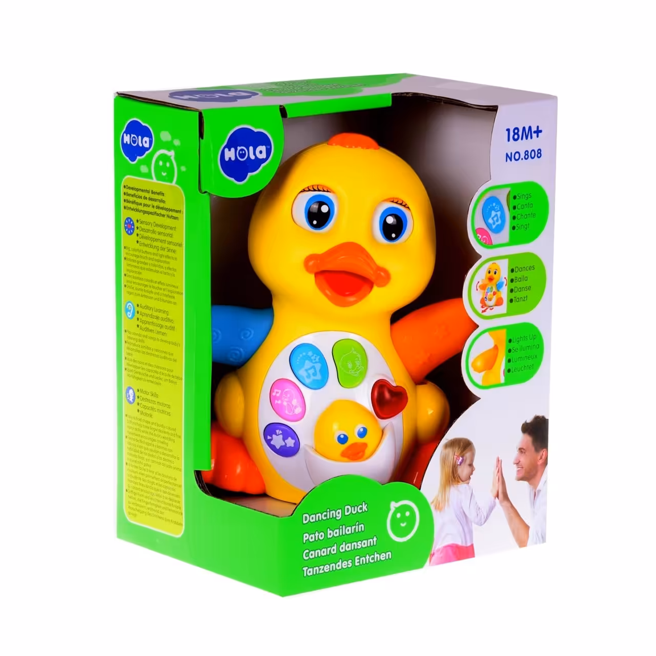 بازی آموزشی موزیکال هولا مدل Dancing Duck