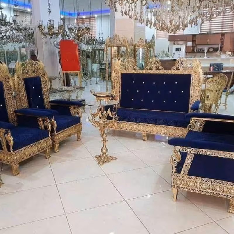 مبل برنز خاص و جذاب با کیفیت و وزن بالا خاص