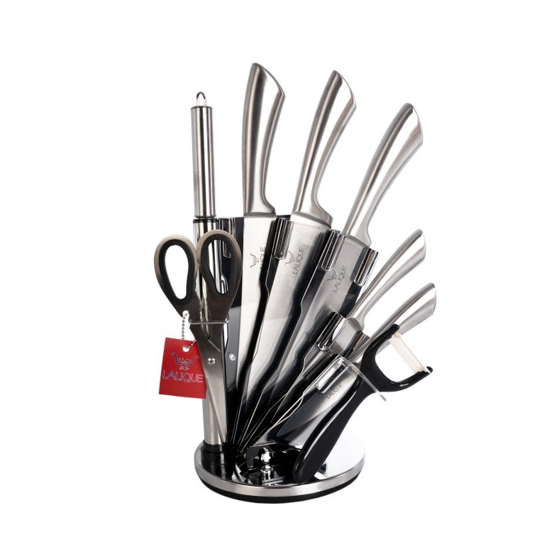 سرویس چاقو آشپزخانه 9 پارچه لالیک مدل s37