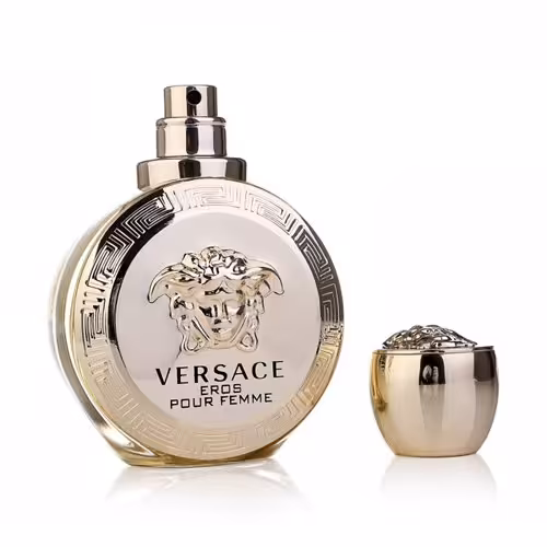 ادکلن ورساچه اروس زنانه طلایی  Versace Eros Pour Femme  اصل و اورجینال بارکد دار  (100 میل )