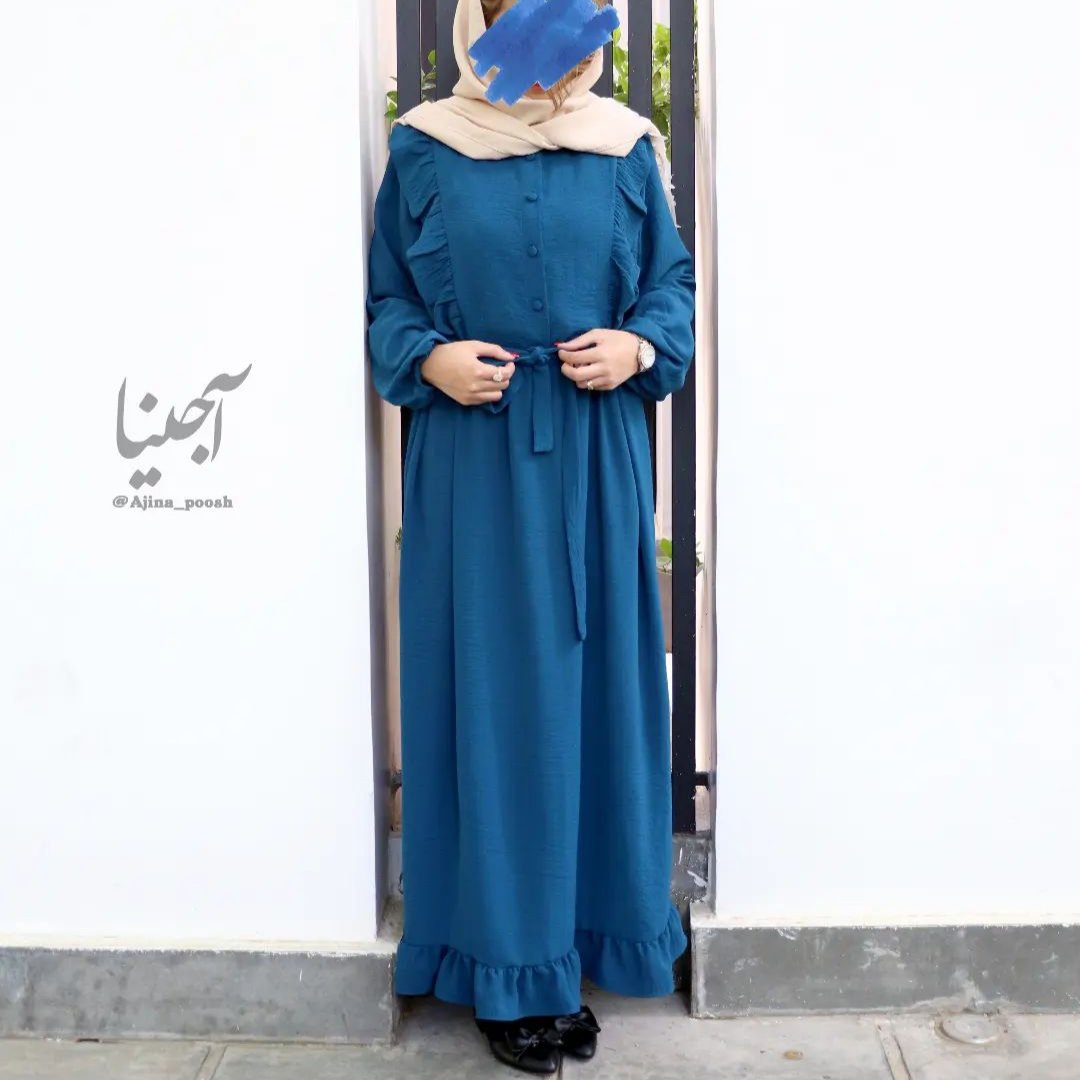 مانتو عبایی سپیده ، جنس عالی ، رنگبندی متنوع در سایزهای مختلف