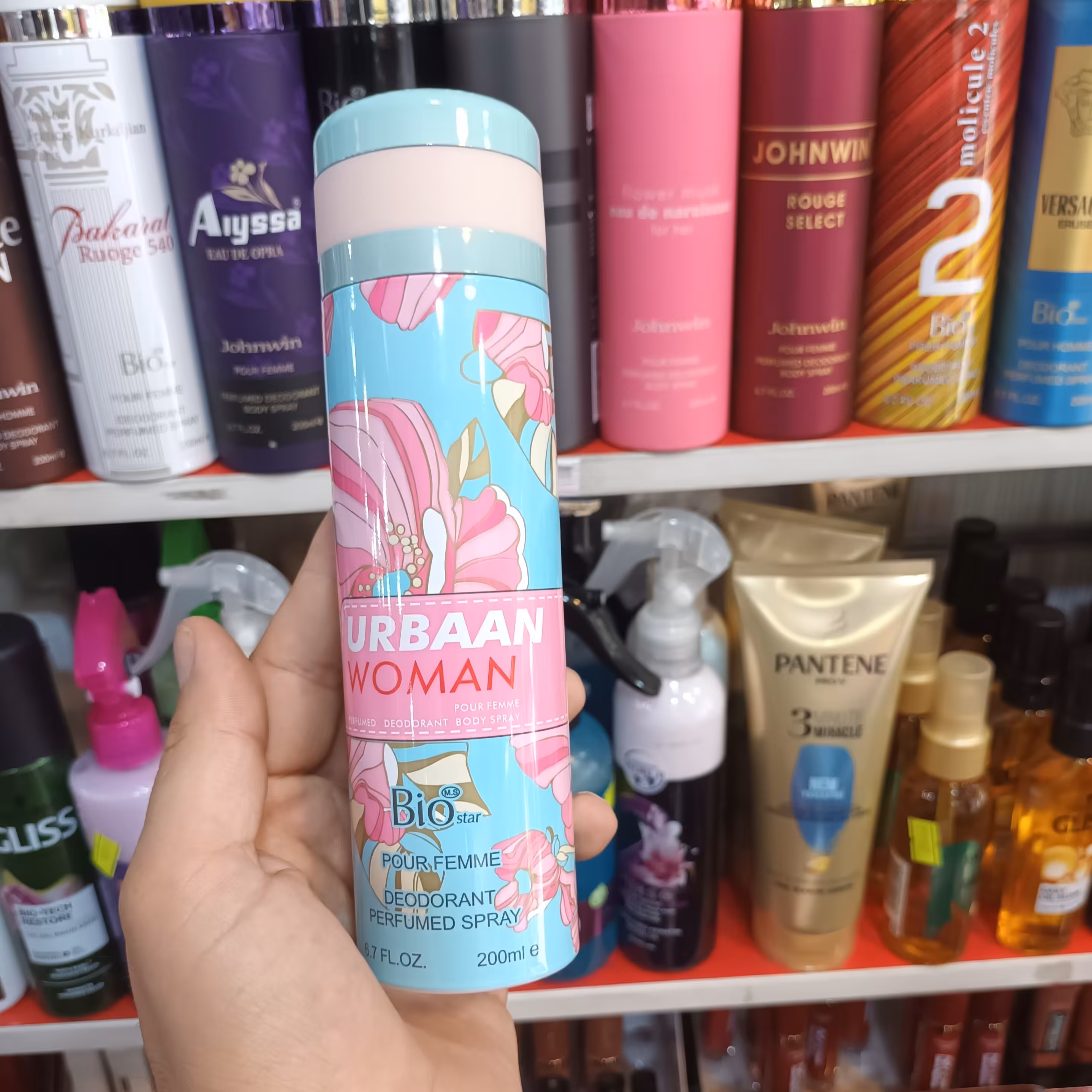 اسپری بدن زنانه بیو استار مدل Urban ا Urban Bio star 200ml

