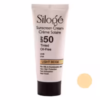 کرم ضد آفتاب رنگی سیلوژه با SPF50 (فاقد چربی) قیمت بسیارمناسب کیفیت بالا