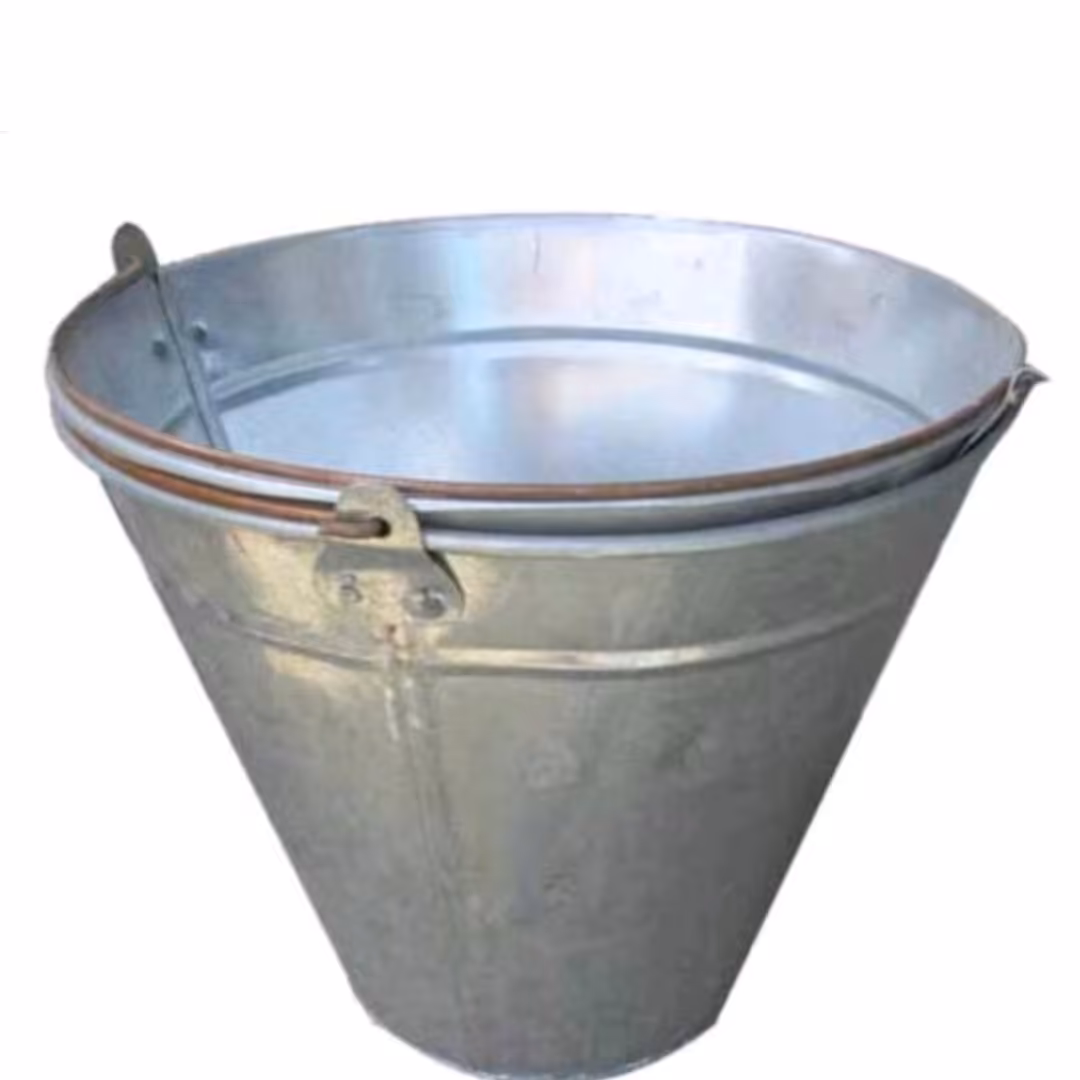 سطل فلزی بنایی