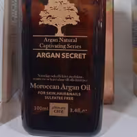 روغن آرگان بدون سولفات سکرت مناسب پوست و مو و ناخن 100 میل