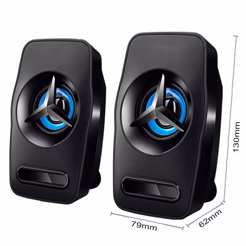 اسپیکر دو تکه مچر مدل Macher MR-210Macher MR-210 Multimedia Desktop Speaker