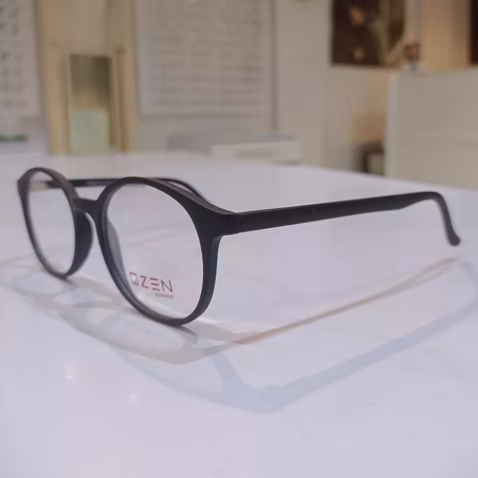 فریم عینک طبی گرد کائوچویی ساخت ترکیه