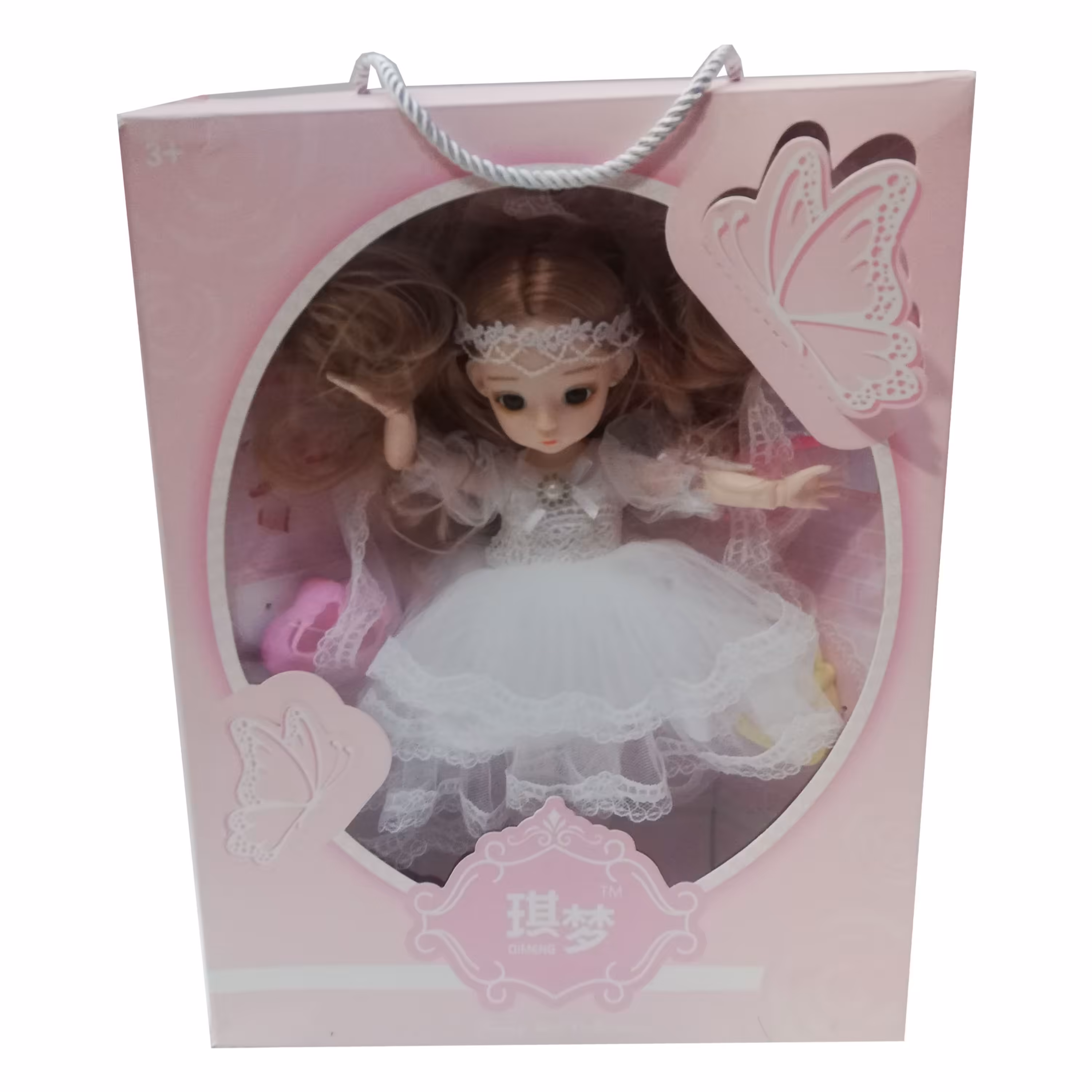 عروسک چشم تیله ای تمام گوشتی و تمام مفصلی