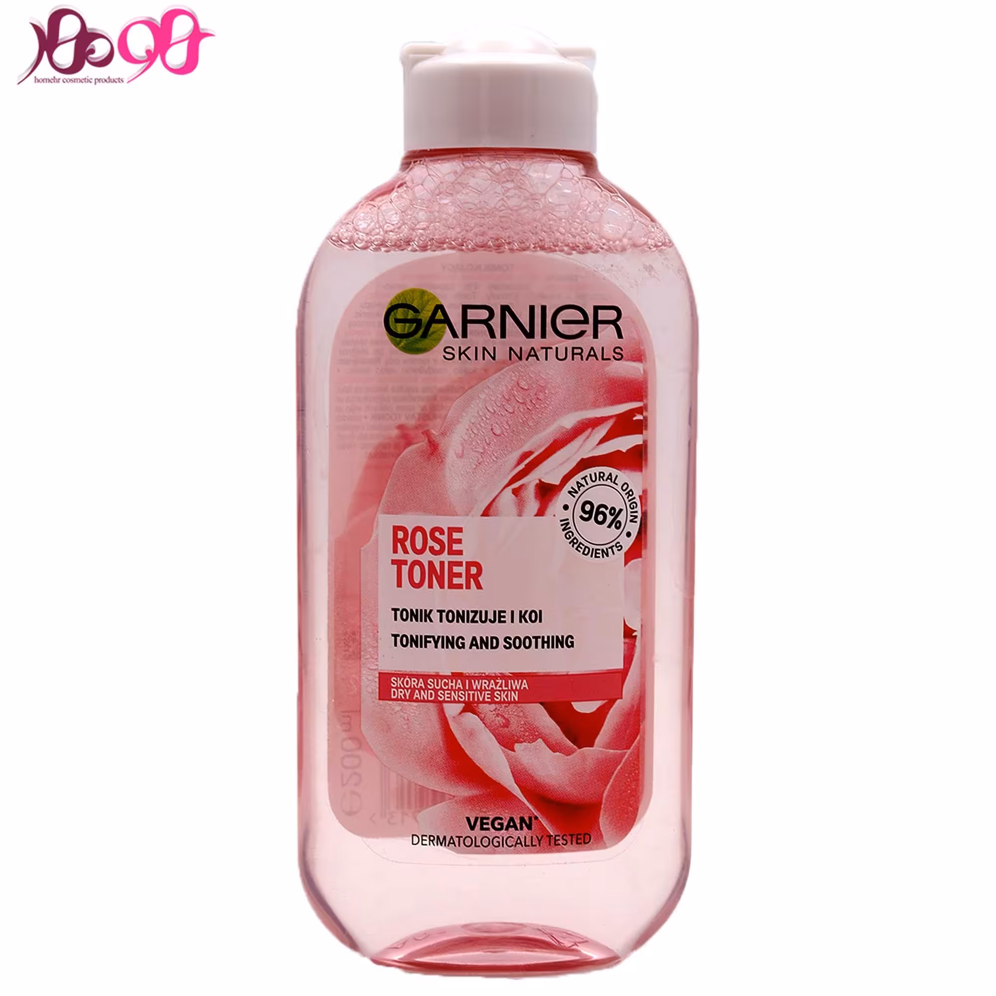 تونر گل رز گارنير پوست خشک و حساس GARNIER