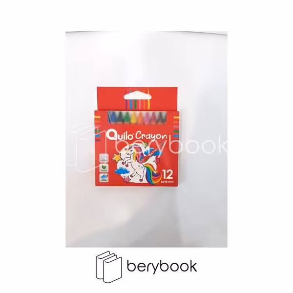 Quilo / کوییلو / پاستل 12 رنگ مقوایی / 8*90میل / 644532