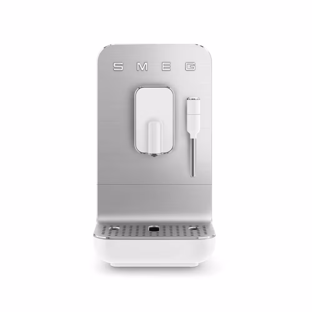 اسپرسوساز اتوماتیک اسمگ مدل BCC02 رنگ سفید نقره ای