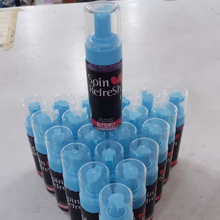 اسپری نگهداری اسفنج راکت تنیس روی میز برند  باترفلای با خروجی فوم 