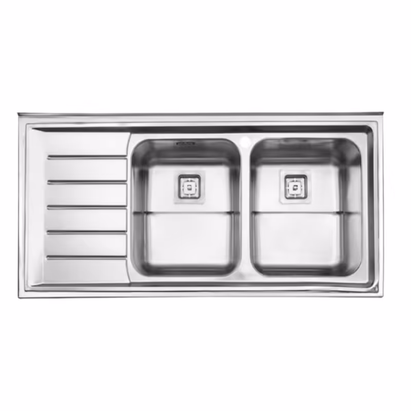 سینک ظرفشویی استیل البرز فانتزی مدل 735روکار