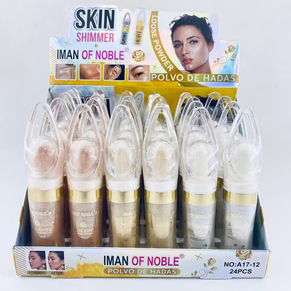 شیمر و هایلایتربدن وصورت ایمن آف نوبل