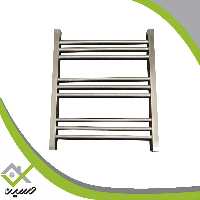 حوله خشک کن رومینا استیل کروم مات 60 سانتی (هزینه ارسال پس کرایه است)
