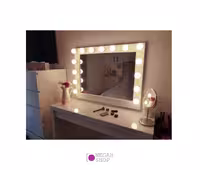 لامپ آینه هالیوودی 20 تایی سفید