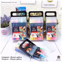 ماژیک براش رنگ آمیزی BLACK BOLUN دوسر