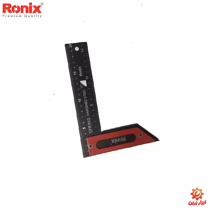 گونیا مهندسی لبه دار استیل 20 سانتی متری رونیکس مدل RH-9760