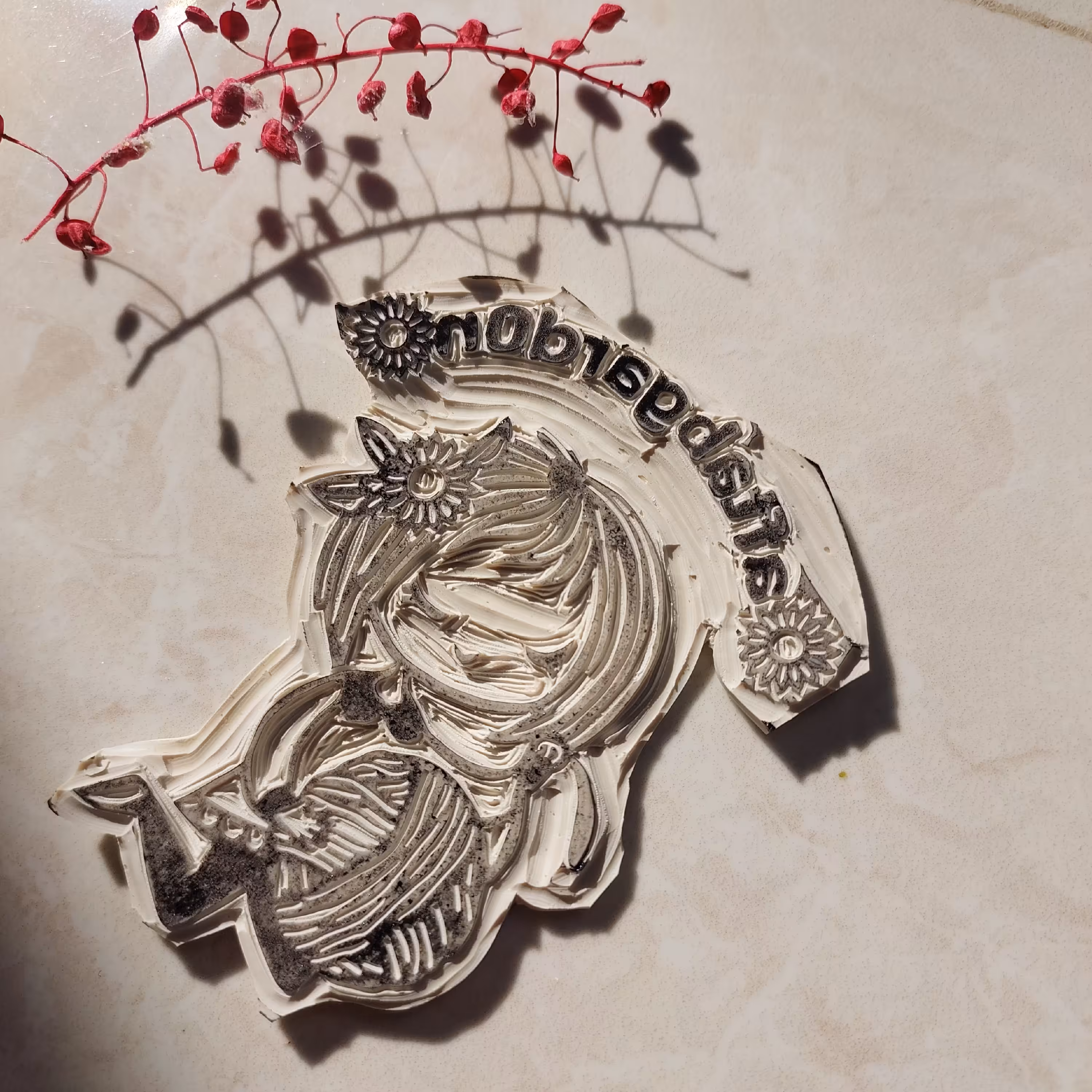 مهر سفارشی لوگو