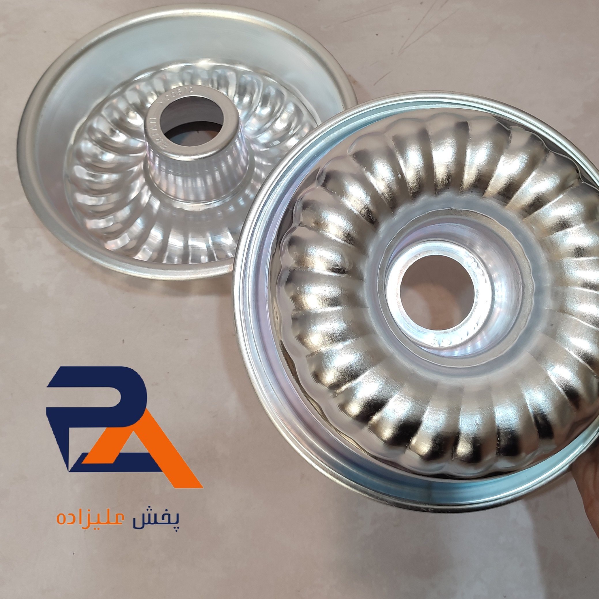قالب کیک و ژله آلومینیوم ،قالب کیک دایره ،قالب کیک طرح دار کد 10062