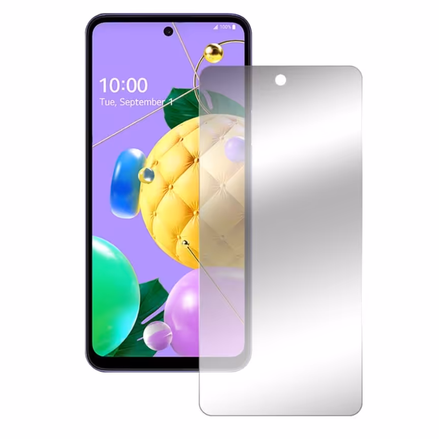 گلس مات نانو و ضد ضربه گوشی ال جی ال جی K52 برند راک اسپیس

