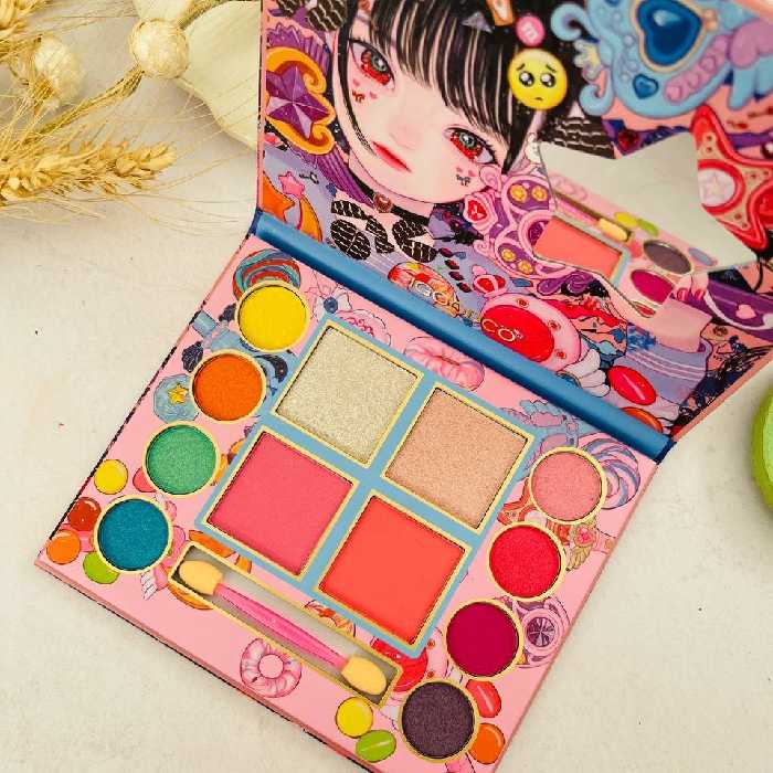  پالت سایه رژگونه و هایلایتر 