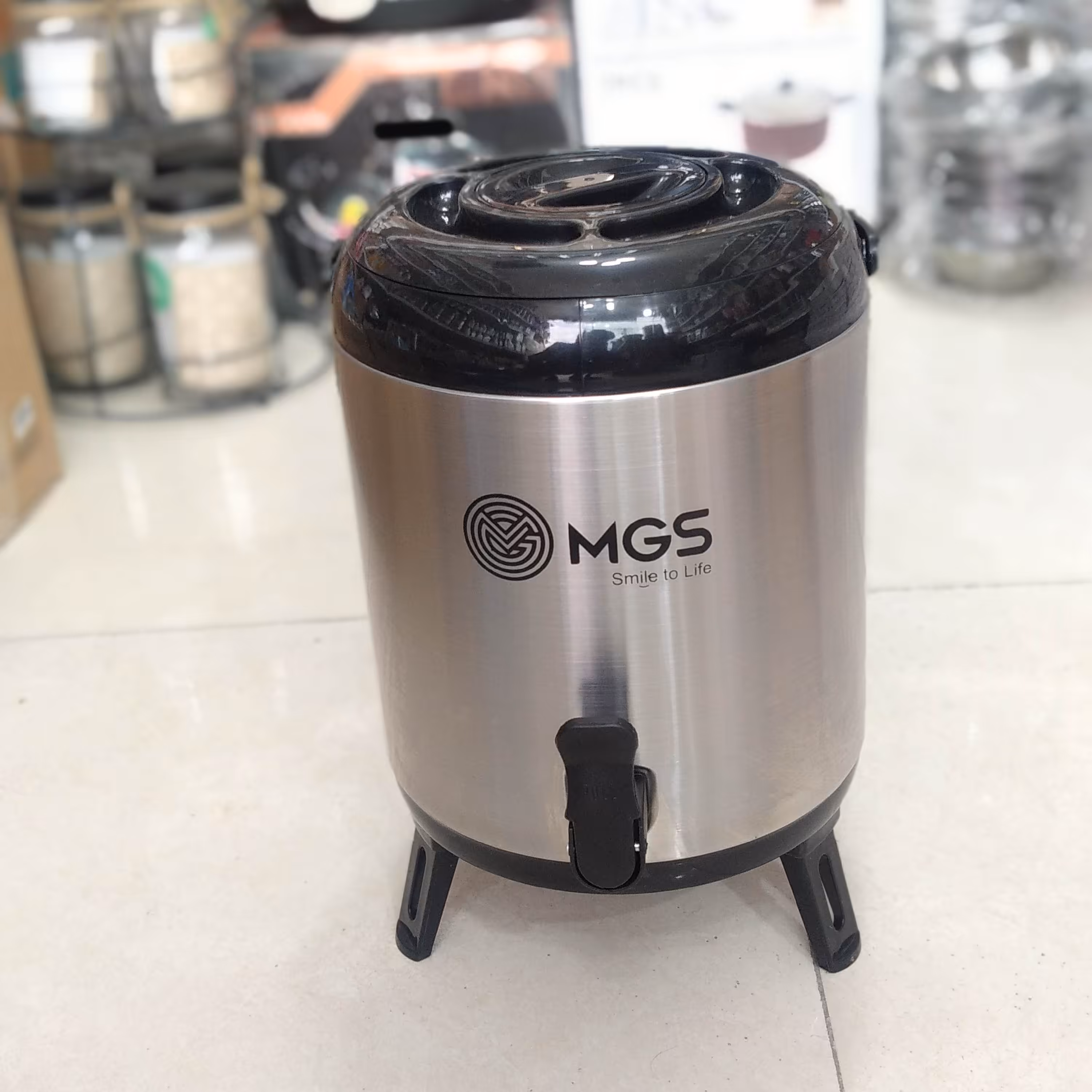 کلمن استیل 8 لیتر مارک ام جی اس 