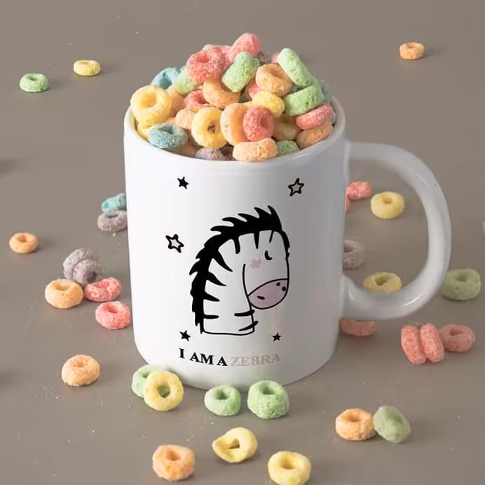 ماگ سرامیکی طرح گورخر کد861