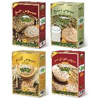 سبوس چند غله برنج - گندم - جودوسر و جو  تژین - 680 گرم 