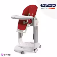 صندلی غذاخوری کودک پگ پرگو مدل pegperego Tatamia قرمز