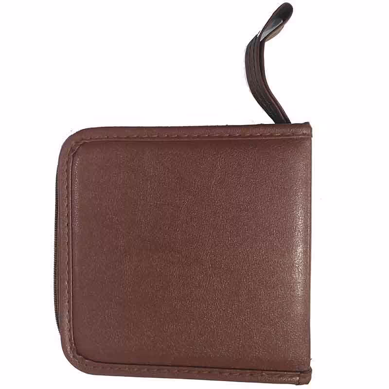 کیف سی دی 40 عددی چرمی