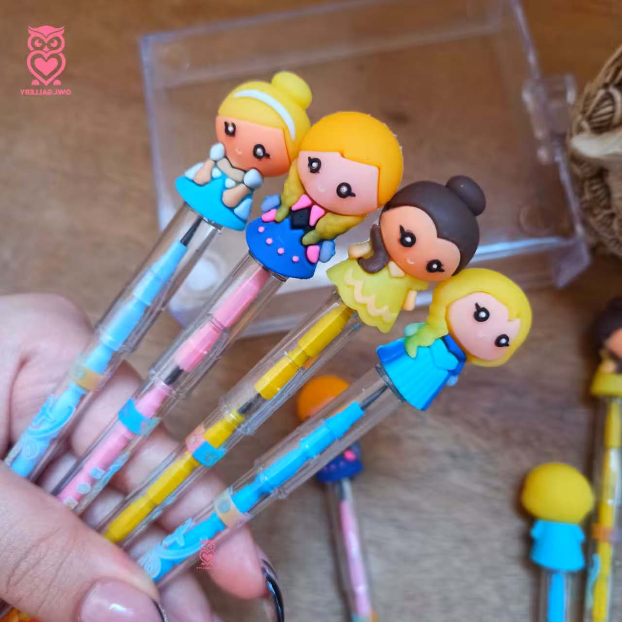 مداد فشنگی طرح پرنسس های دیزنی