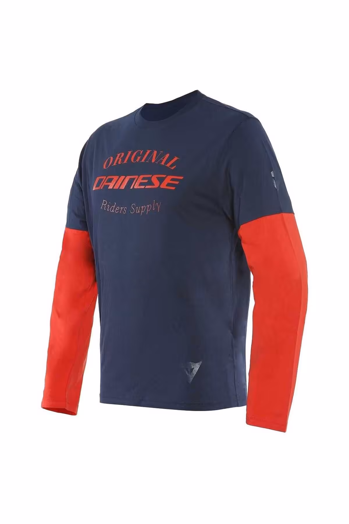 تی شرت آبی مردانه موتور سیکلت LACI آستین بلند را تأمین می کند Dainese