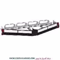 پچ پنل زاویه دار 19 اینچی لگراند 24 پورت RJ45 LCS