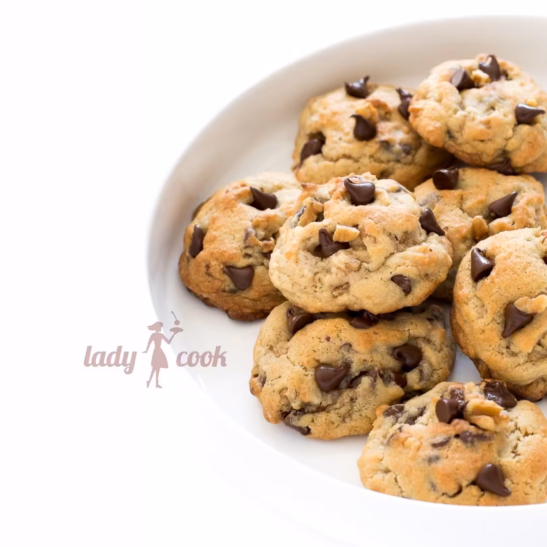 شیرینی کوکی شکلات و گردو (500 گرمی)