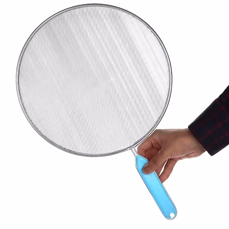 توری روغن گیر توری دسته دار روغن گیر مناسب برای سرخ کردن در پلاسکو دهقان 