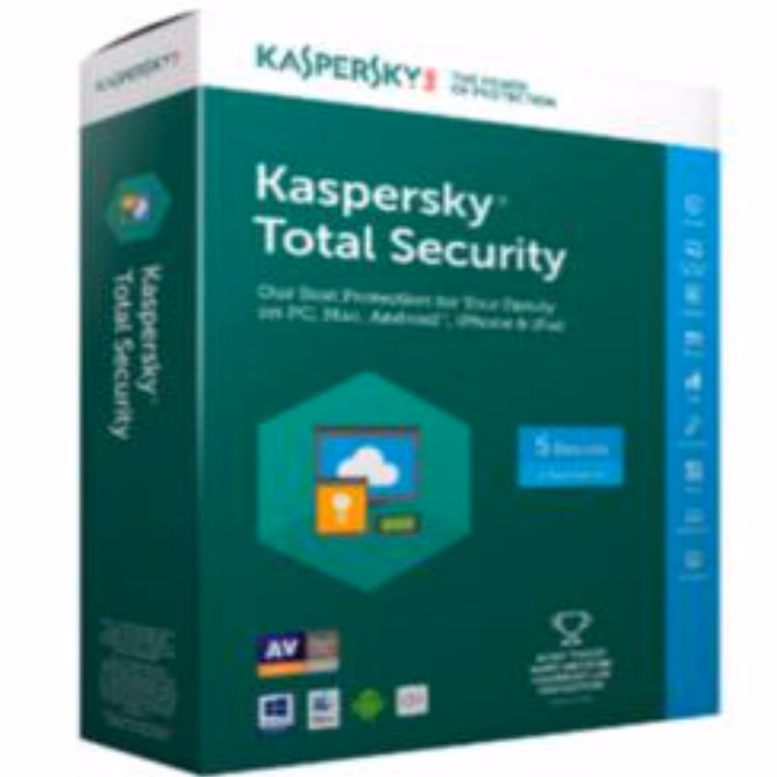 نرم افزار کسپراسکای توتال سکوریتی 1 کاربره 1 ساله 2024