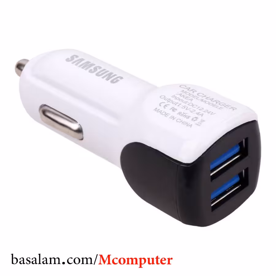 شارژر فندکی دو پورت سامسونگ Samsung AKAR15 بدون کابل