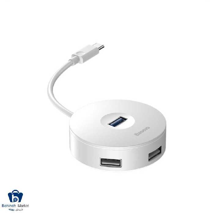 هاب 4 پورت USB-C باسئوس مدل CHUB-G02