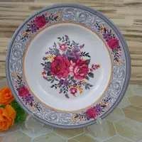 بشقاب خورش خوری ملامین سلنا