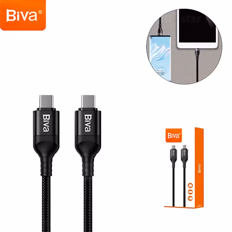 کابل 1.2 متری تایپ سی به تایپ سی C-03CC