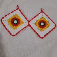 دستگیره دولایه بافتنی 