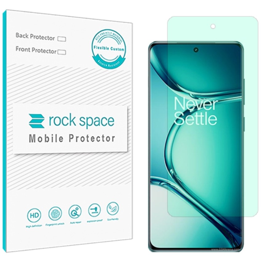 گلس  وان پلاس Ace2 Pro مدل نانو هیدروژل گرین لایت برند راک اسپیس   