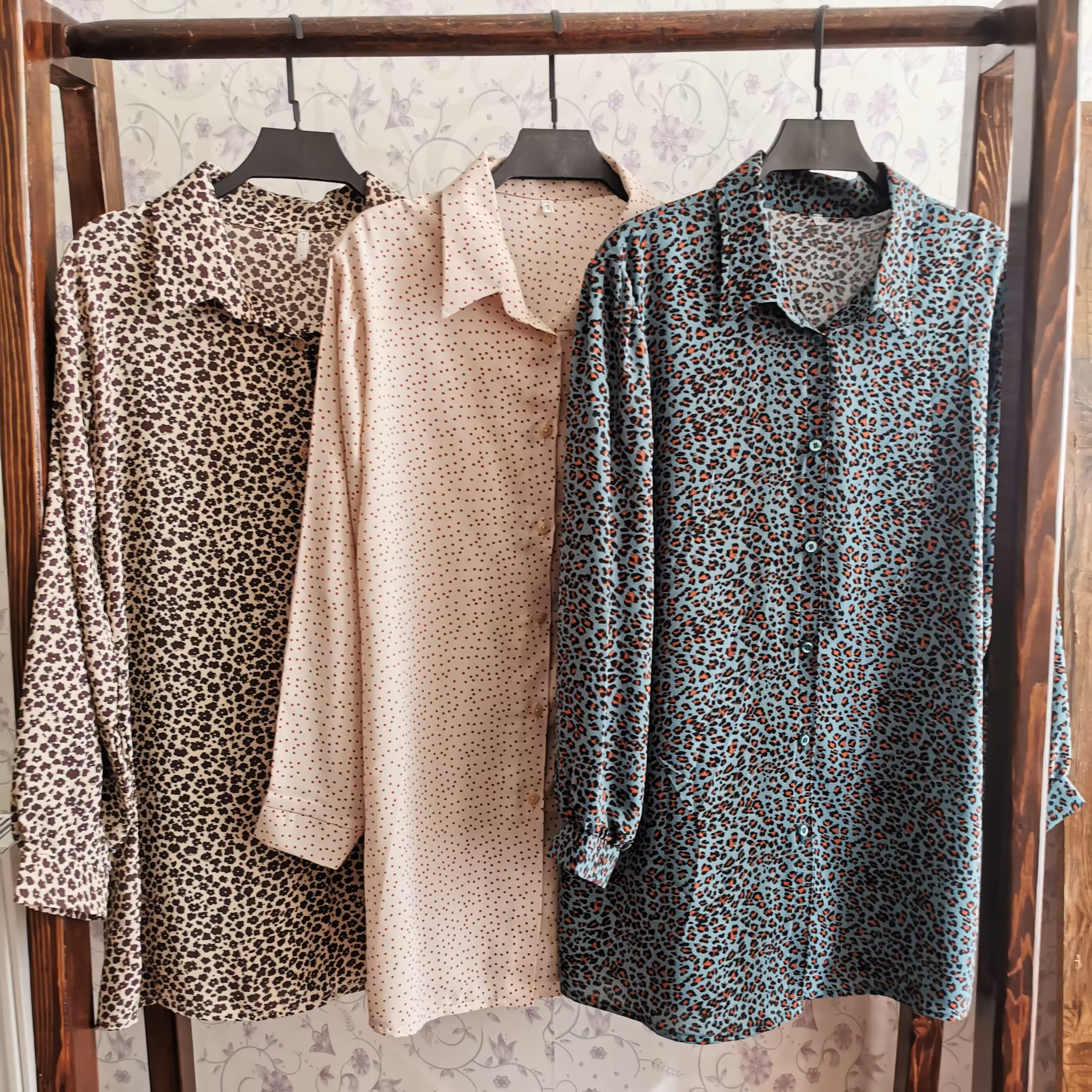 شومیز مجلسی کرپ الیزه سایز شش