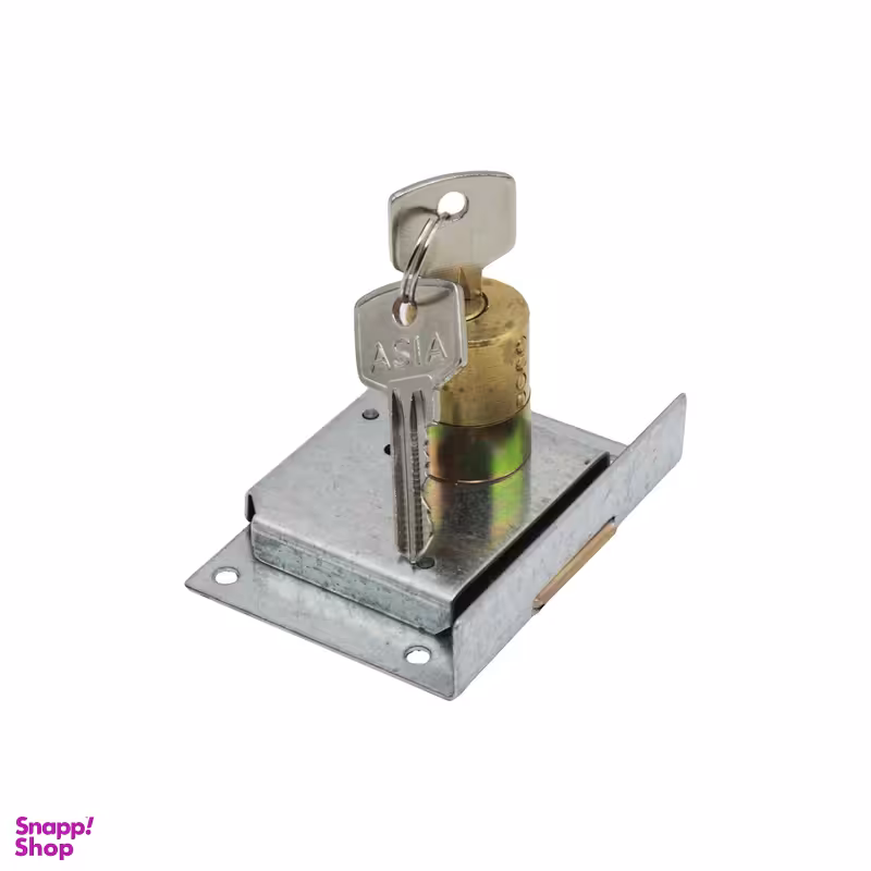 قفل کمدی آسیا مدل دوپله کد YP-7*5*3.5CM