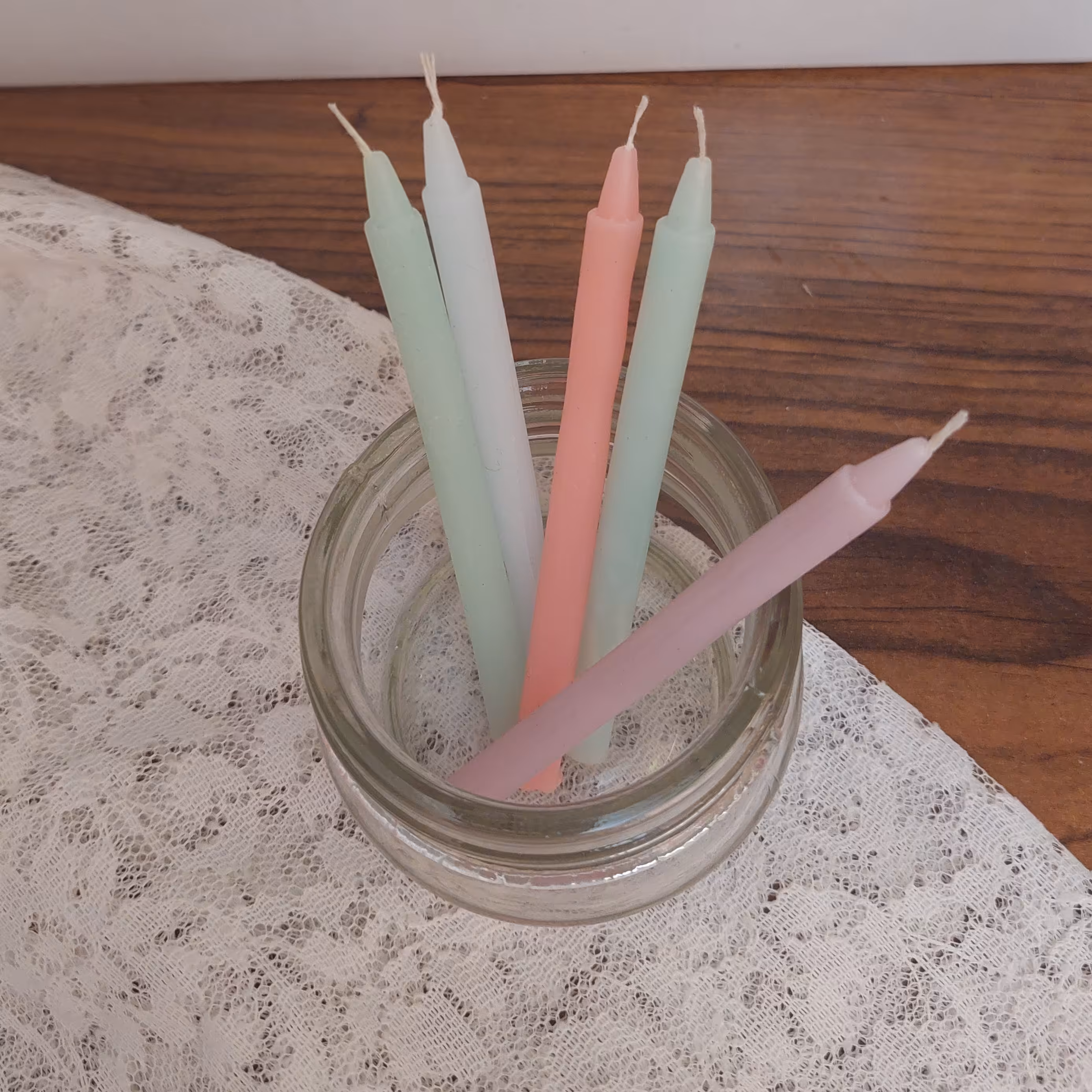 بیبی کندل شمع قلمی کوچک 10 سانت 