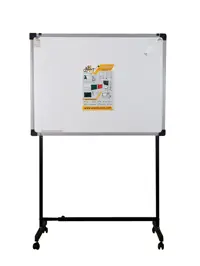 تخته وایت برد مغناطیسی با پایه سایز 120x90 (پس کرایه)
